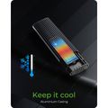 RAIDSONIC ICY Externí box M.2 NVMe/SATA3, USB-C