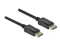 Kabel DisplayPort - DisplayPort (M) s jazýčkem do DisplayPort (M) s jazýčkem - DisplayPort 2.0 - 5 m - podpora 8K60Hz (7680 x 4320) - černá