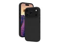 Zadní kryt pro mobilní telefon - kompatibilita s MagSafe - kůže full-grain - černá - pro Apple iPhone 17 Pro