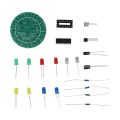 Stavebnicový hlasově ovládaný rotující LED efekt s CD4017