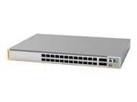 Přepínač - L3 - řízený - 24 x Gigabit SFP + 4 x 1 Gigabit / 10 Gigabit SFP+ - Lze montovat do rozvaděče