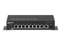 Přepínač - L3 - řízený - 8 x 10/100/1000 (8 PoE+) + 1 x 10/100/1000 + 1 x gigabitů SFP - proudění vzduchu ze strany na stranu - desktop - PoE+ (110 W)