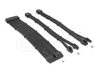 PSU Extension Cable Set 30 cm 6 pieces s