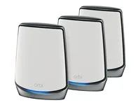 Systém WiFi - (router, 2 extendery) - mesh 1GbE, 2.5GbE - Wi-Fi 5, Wi-Fi 6 - Tri-Band