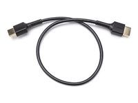 Ultra High Speed - HDMI kabel - HDMI s piny (male) do HDMI s piny (male) - 50 cm - černá - pasivní, podpora 4K120Hz, podpora 8K30Hz, podpora 8K120Hz (7680 x 4320)