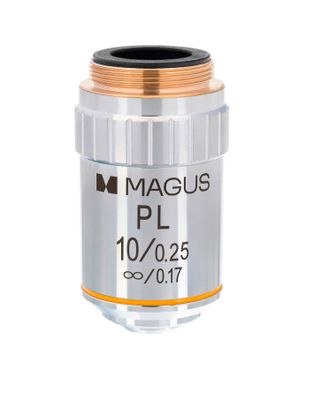 Rovinný objektiv s korekcí na nekonečno MAGUS MP10 10x/0,25 ∞/0,17