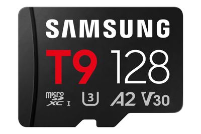 Samsung T9/Micro SDXC/128GB/UHS-I U3 / Class 10/+ Adaptér/Černá