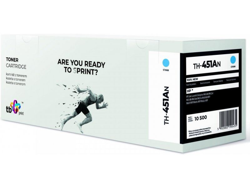 Toner TB kompatibilný s HP CLJ M653, Cyan