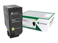 Žlutá - originální - kazeta s barvivem LRP - pro Lexmark CS727de, CS728de, CX727de