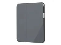 Pouzdro s klopou pro tablet - termoplastický polyuretan (TPU), polyuretan - černá - 10.9" - pro Apple 10.9-inch iPad (10. generace); iPad A16 Wi-Fi, A16 Wi-Fi + Cellular