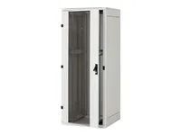 RMA-45-A68-CAX-A1 - 19" stojanový rozvaděč 45U/600x800mm prosklené dveře, IP20 nosnost 800kg světle šedý RAL7035