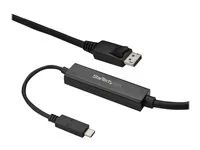 USB-C Male to DP Male (CDP2DPMM3MB) - Externí video adaptér - STM32F072CBU6 - USB-C - DisplayPort - černá