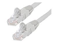 Category 6 - 24AWG (N6LPATCH2MGR) - Patch kabel - RJ-45 (M) do RJ-45 (M) - 2 m - 6 mm - UTP - CAT 6 - provedení bez hrbolků - šedá