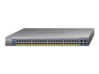 Přepínač - L3 Lite - inteligentní - 8 x 10/100/1000 (PoE+) + 40 x 10/100/1000 (PoE) + 4 x SFP - desktop, Lze montovat do rozvaděče - PoE+ (384 W)