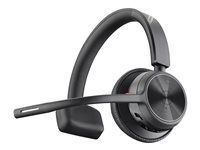 Voyager 4300 series - náhlavní souprava - náhlavní - Bluetooth - bezdrátový - USB-C - černá