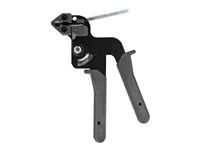 Cable tie installation tool for stainles