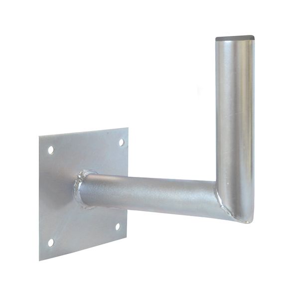 Anténní držák 25 na stěnu se základnou 16x16 průměr 42mm výška 16cm