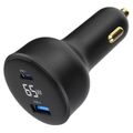 GEMBIRD Car Charger, Nabíječka USB/USB-C, 65W