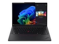 Provedění závěsu 180 stupňů - Intel Core Ultra 5 - 228V / až 4.5 GHz - Win 11 Pro - Arc Graphics 130V - 32 GB RAM - 512 GB SSD TCG Opal Encryption 2, NVMe - 14" IPS dotykový displej 1920 x 1200 - Gigabit Ethernet - Wi-Fi 7, Bluetooth - možnost povýšení na 5G - černá - kbd: česká/slovenská - s Lenovo Premier Support 3 roky, kompenzace CO2 0,5 tuny (2. generace)