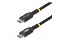 USB kabel - USB-C (M) do USB-C (M) - USB 2.0 - 48 V - 5 A - 1 m - technologie Extended Power Range (EPR), napájení USB (240 W), podpora napájení Power Delivery 3.1 - černá