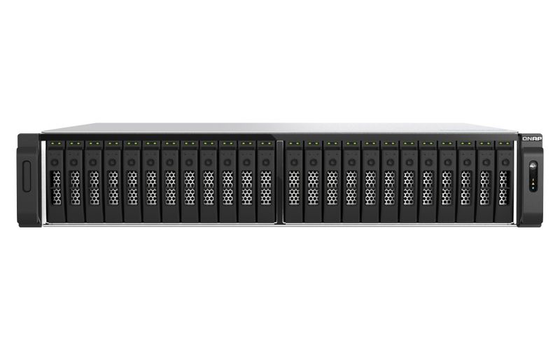 QNAP TS-h3077AFU-R5-32G (Ryzen Pro 5,1GHz, ZFS, 32GB DDR5 RAM, 30x 2,5" SATA, 2x 2,5GbE, 2x 10GbE)
