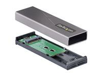 Works w/ Thunderbolt 3 (M2-USB-C-NVME-SATA) - Kryt úložiště - M.2 - M.2 Card (PCIe NVMe & SATA) - USB-C 3.2 (Gen 2) - šedá space gray