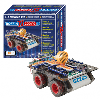Elektronická stavebnice BOFFIN IV CODING 1 Auto