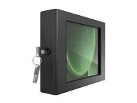 Compulocks Apex Galaxy Tab Active 3/5 8" Apex Enclosure Wall Mount - Montážní sada (kryt) - odkrytá prední/zadní kamera a senzory - pro tablet - kov - cerná - montáž na stenu - pro Samsung Galaxy Tab Active3, Tab Active5
