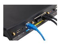 Ethernet Port Cover (RJ45COVER) - Krytka proti prachu - černá (balení 100)