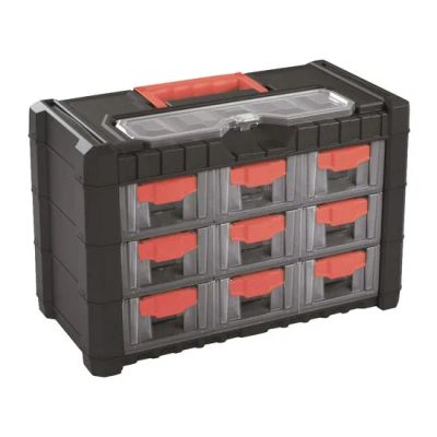 Organizér přenosný/závěsný 10 přihrádek MULTICASE CARGO 400x200x260mm