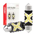 Autožárovka LED Festoon C5W 12/24V AMIO 04238 bílá 2ks