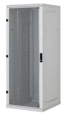 Stoj.rack RTA 42(š)800x(h)1200 před.i zad.dveře perforované, černý, nosn.1200kg