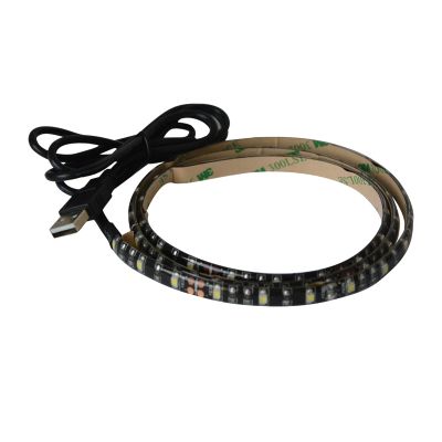 LED pásek s USB GETI GLS34W, 90 cm, teplá bílá