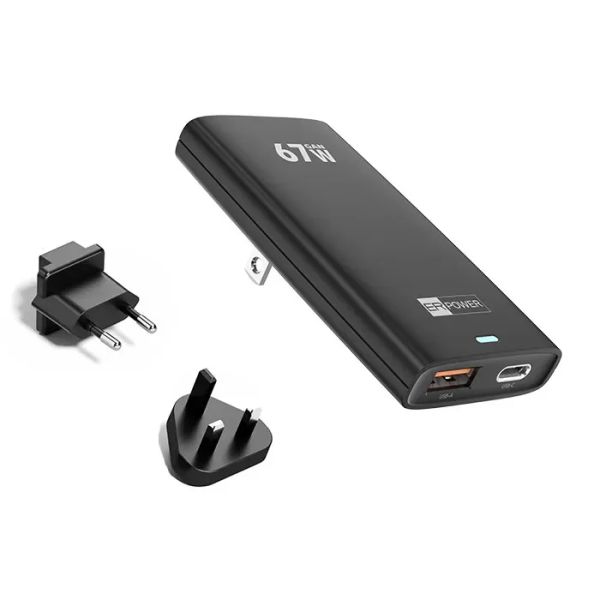 ER POWER Dual Travel Slim Charge 67W – USB-C/USB-A