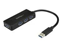15W of Shared Power (ST4300MINI) - Rozbočovač - 4 x SuperSpeed USB 3.0 - desktop - pro P/N: USB312SAT3CB, USB315CB2M, USBLT1MWS, USBLT2MBR, USBLT30CMW, USBLTM1MBK, USBLTM1MWH