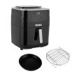 TESLA AirCook & Steam QS500 – multifunkčná parná a teplovzdušná fritéza 7 l, 2500 W
