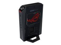 ASUS ROG NUC RNUC15JNK9X489A2 - Mini PC hraní her - Core Ultra 9 275HX / až 5.4 GHz - RAM 32 GB - SSD 1 TB - NVMe - GeForce RTX 5070 - Gigabit Ethernet, 2.5 Gigabit Ethernet, IEEE 802.11ax (Wi-Fi 6), Bluetooth 5.4, IEEE 802.11be (Wi-Fi 7) - Win 11 Home - monitor: žádný - cerná