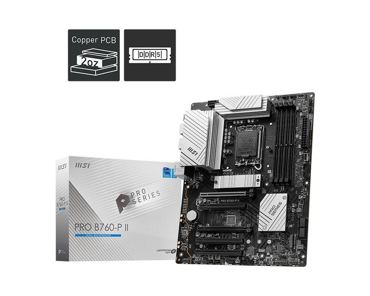 Msi pro B760-P ii/lga 1700/atx