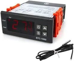 Digitální termostat STC-1000, rozsah -50 ~ 99 ° C, napájení 24VDC