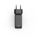 HAMA GaN, Rýchlonabíjačka, 3x USB-C/A PD/QC 100W
