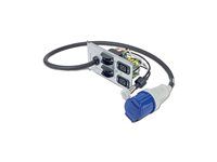 Pásek na rozvod silnoproudu - AC 230 V - vstup: napájení - výstupní konektory: 3 (IEC 60320 C19, IEC 60309) - pro Symmetra RM 12kVA Scalable to 12kVA N+1 or 16kVA, 8kVA Scalable to 12kVA N+1 or 16kVA