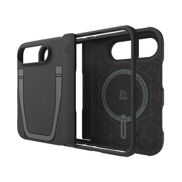 Case Sedona Snap with Kickstand pre Apple iPhone Duo – Black