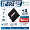 Sweet TV Box INEXT TV5 Ultra + 3 měsíce SWEET.TV ZDARMA