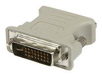 DVI (M) to VGA (F) - 1 Pack - Male DVI to Female VGA (DVIVGAMF) - Adaptér VGA) - DVI-I (M) do HD-15 (VGA) (F) - béžová - pro P/N: MXT101MMHD15, MXT101MMHD6
