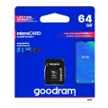 Paměťová karta GOODRAM microSD 64GB s adaptérem