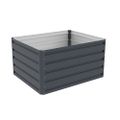 Vyvýšený záhon G21 Daisy 100x80x52 cm Anthracite
