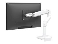 Montážní sada (kloubové rameno, svorka k montáži na stůl, žerď, montážní materiál, nástavec, tyčová základna) - pro Displej LCD - nízký profil - matná čerň - velikost obrazovky: až 34" - na stůl