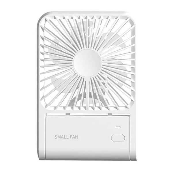 Mini přenosný ventilátor HOCO HX123, bílý