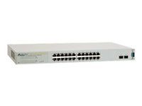 Přepínač - řízený - 24 x 10/100/1000 + 2 x SFP - desktop