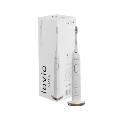 LOVIO SonicProtect PRO, Zubní kartáček, bílá